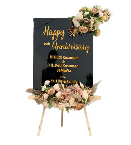 Papan Bunga Akrilik Obi Selatan