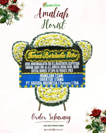 Papan Bunga Duka Obi Selatan